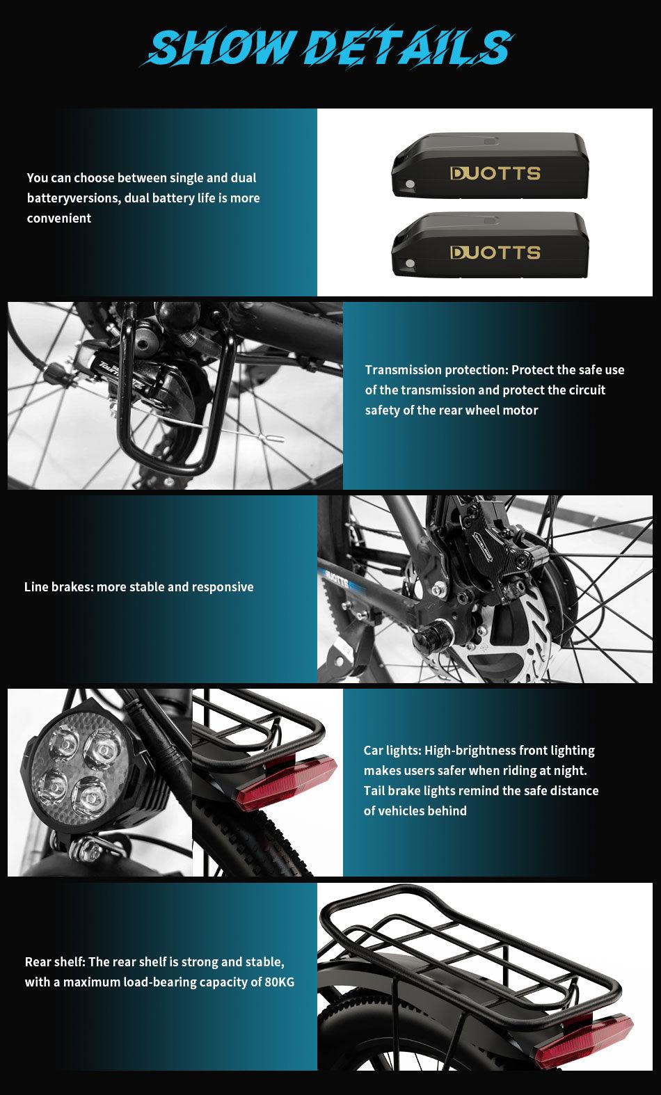 DUOTTS C29 Pro 29 Inch Electric Mountain Bike Preorder (Arriving in the end of March) - Pogo Cycles