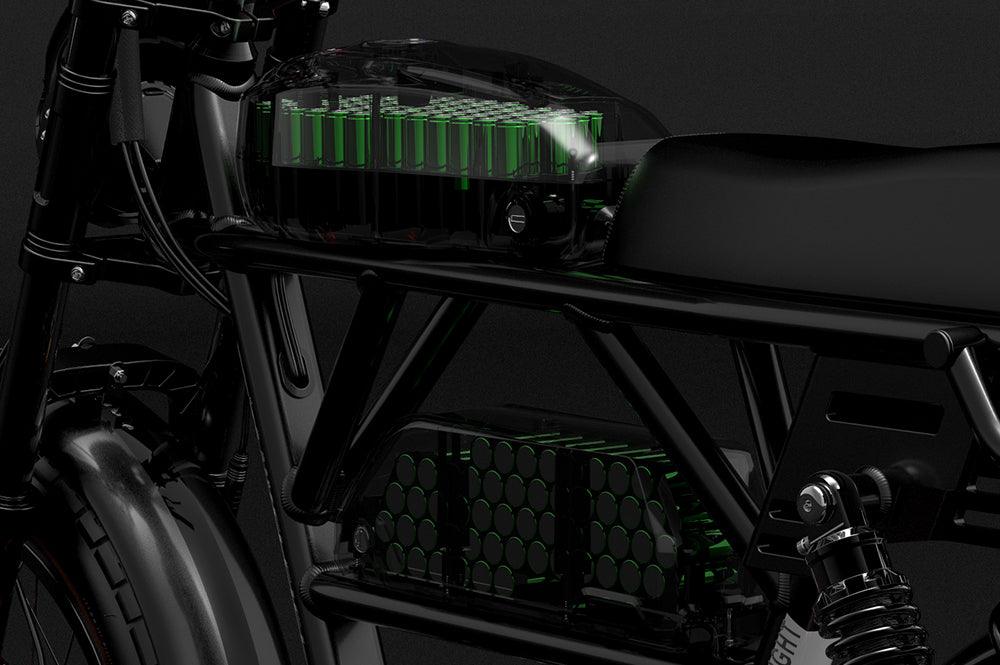LANKELEISI X-Black Knight Dual Motor Electric Bike Preorder - Pogo Cycles