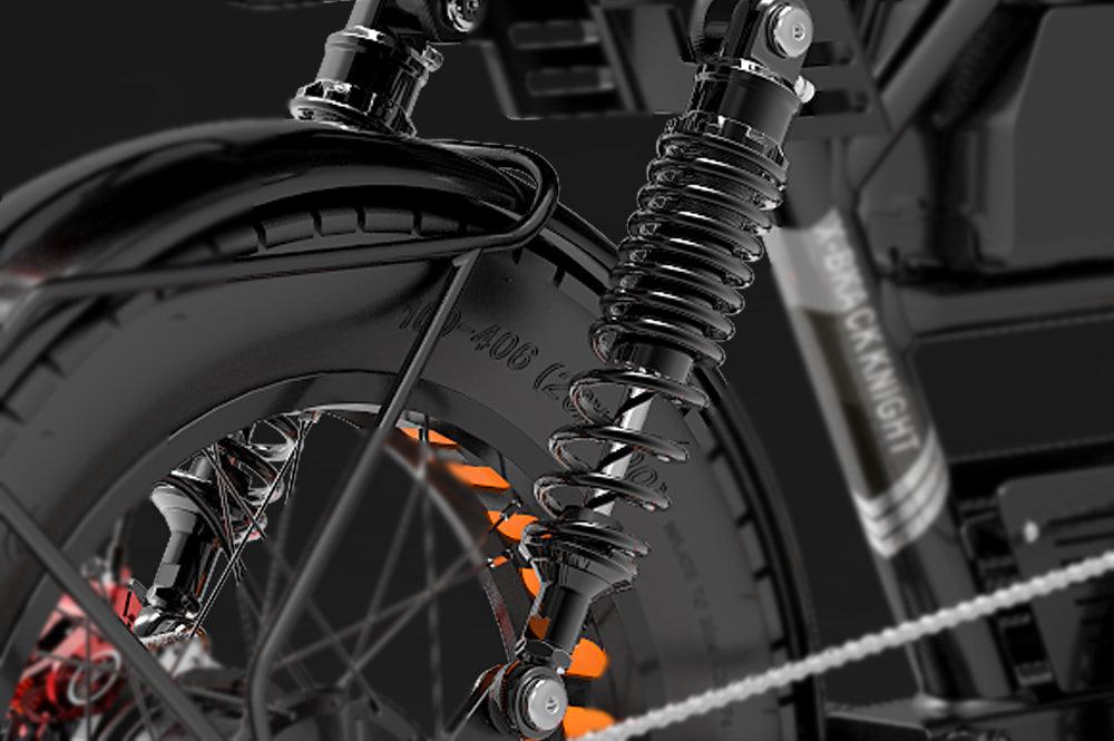 LANKELEISI X-Black Knight Dual Motor Electric Bike Preorder - Pogo Cycles