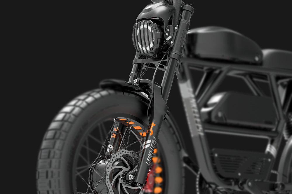 LANKELEISI X-Black Knight Dual Motor Electric Bike Preorder - Pogo Cycles