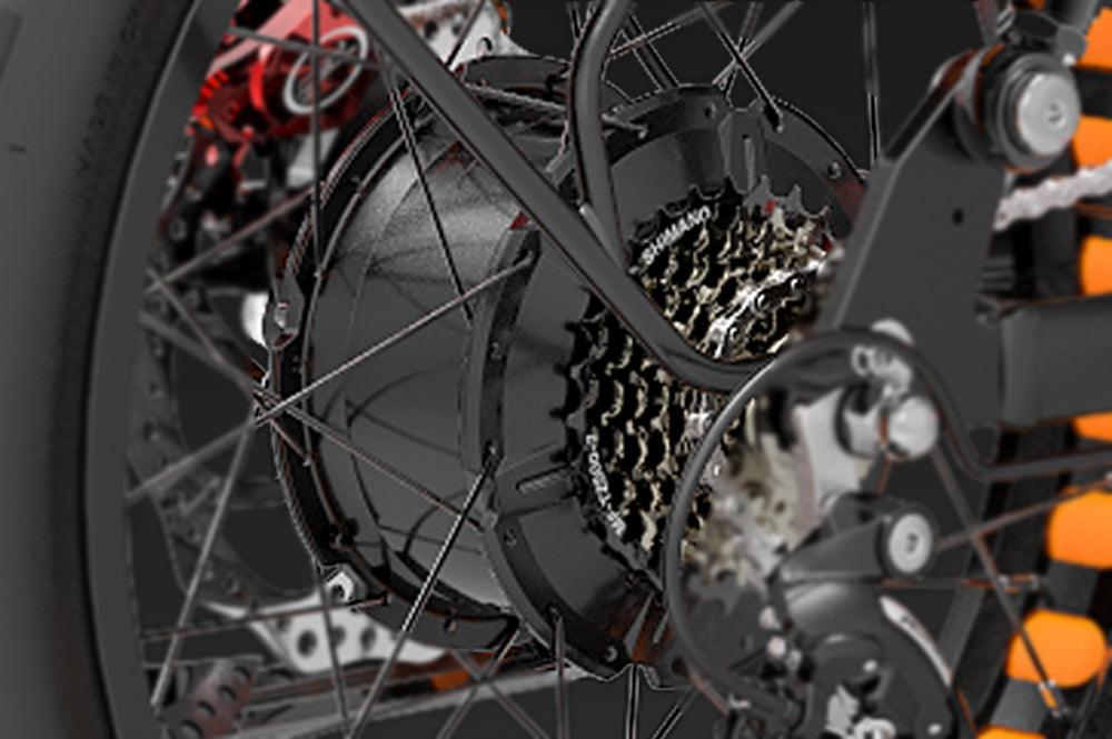 LANKELEISI X-Black Knight Dual Motor Electric Bike Preorder - Pogo Cycles