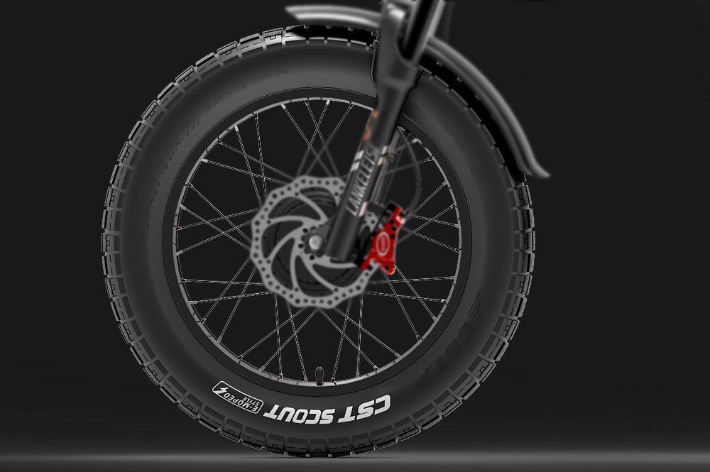 LANKELEISI X-Black Knight Dual Motor Electric Bike Preorder - Pogo Cycles