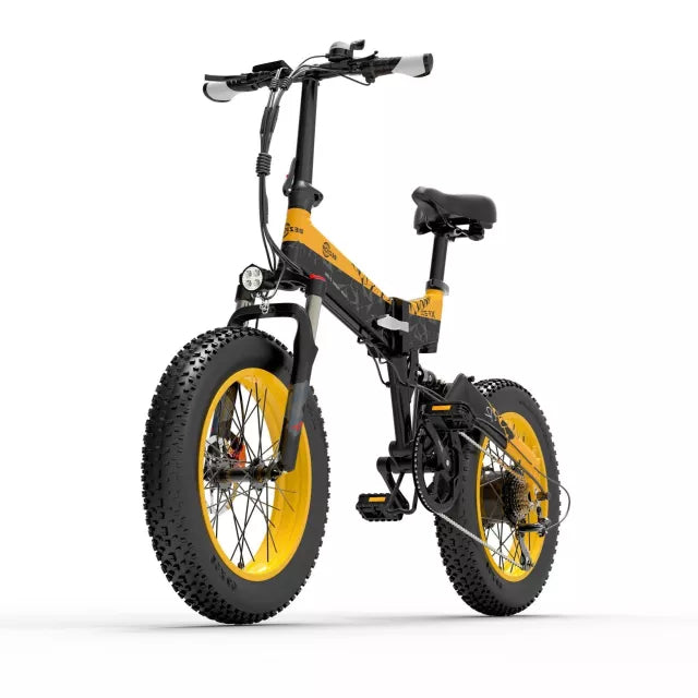 Bezior XF200 Folding Electric 1000W Bike - Pogo Cycles available in cycle to work