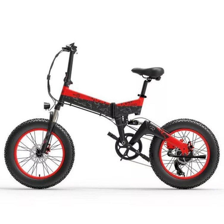 Bezior XF200 Folding Electric 1000W Bike - Pogo Cycles available in cycle to work
