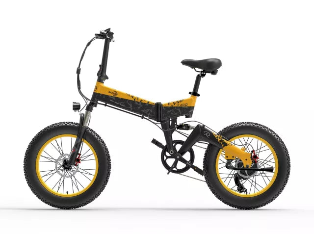Bezior XF200 Folding Electric 1000W Bike - Pogo Cycles available in cycle to work