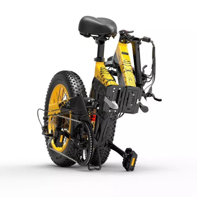 Bezior XF200 Folding Electric 1000W Bike - Pogo Cycles available in cycle to work