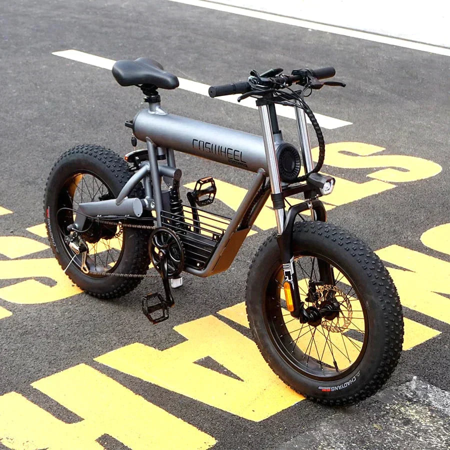 Coswheel T20 All Terrain Cargo Electric Bike - Pogo Cycles available in cycle to work