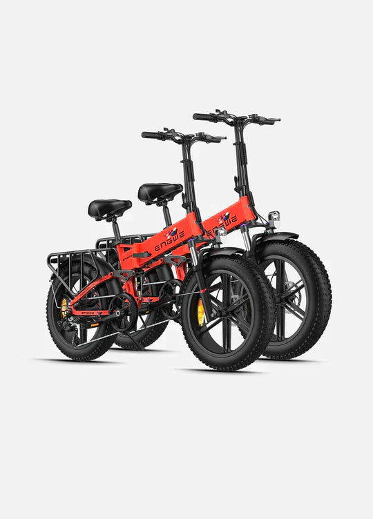 Engwe Engine X (upgraded) with mudguards and light - Pogo Cycles available in cycle to work