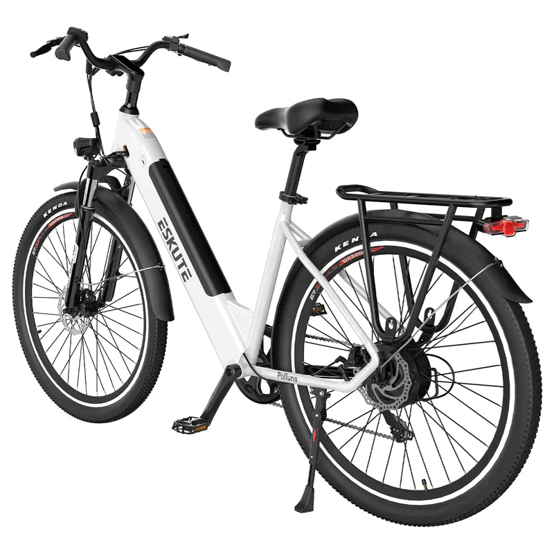 Eskute Polluno PLUS City E-bike with torque sensor - Pogo Cycles available in cycle to work