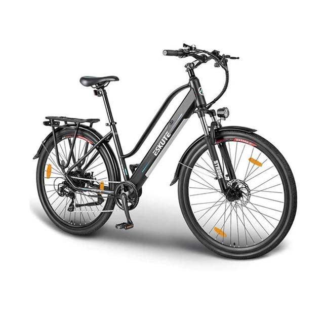 ESKUTE Wayfarer Electric City Bicycle - Pogo Cycles available in cycle to work