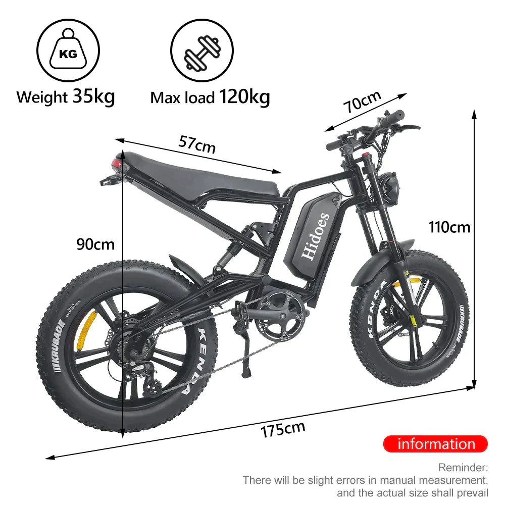 Hidoes B6 All-terrain Electric Bike : Preorder - Pogo Cycles available in cycle to work