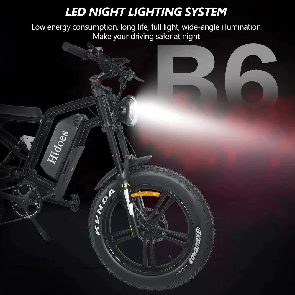 Hidoes B6 All-terrain Electric Bike : Preorder - Pogo Cycles available in cycle to work