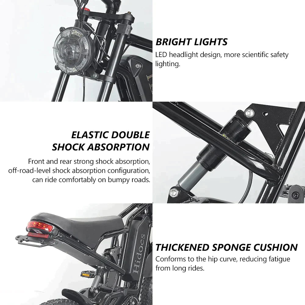 Hidoes B6 All-terrain Electric Bike : Preorder - Pogo Cycles available in cycle to work