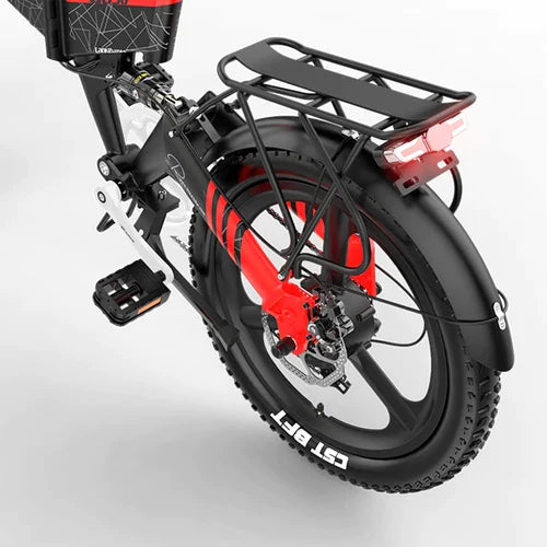 LANKELEISI G650 Electric Folding Bike - Pogo Cycles available in cycle to work