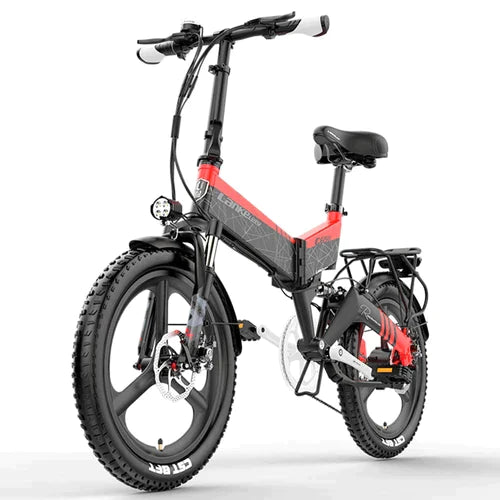 LANKELEISI G650 Electric Folding Bike - Pogo Cycles available in cycle to work