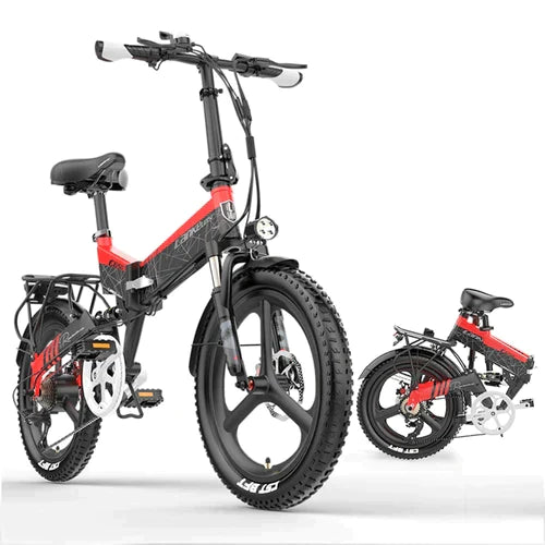 LANKELEISI G650 Electric Folding Bike - Pogo Cycles available in cycle to work