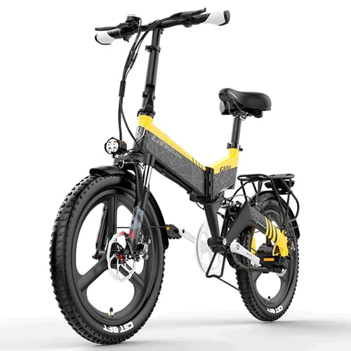 LANKELEISI G650 Electric Folding Bike - Pogo Cycles available in cycle to work