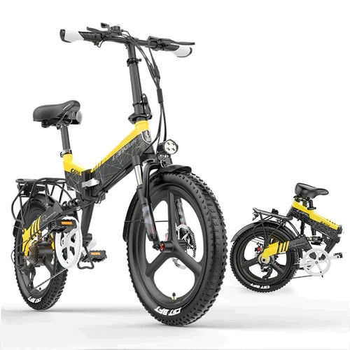 LANKELEISI G650 Electric Folding Bike - Pogo Cycles available in cycle to work