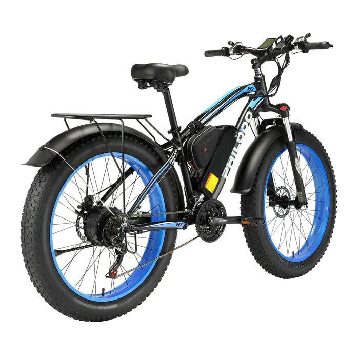PHILODO H7 Pro All-Terrain Electric Fat Bike 26 Inch - Pogo Cycles available in cycle to work