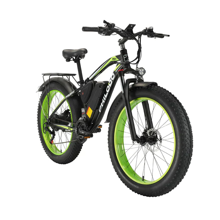 PHILODO H7 Pro All-Terrain Electric Fat Bike 26 Inch - Pogo Cycles available in cycle to work