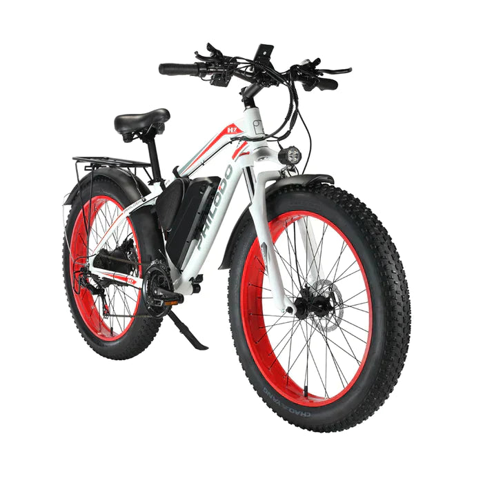 PHILODO H7 Pro All-Terrain Electric Fat Bike 26 Inch - Pogo Cycles available in cycle to work
