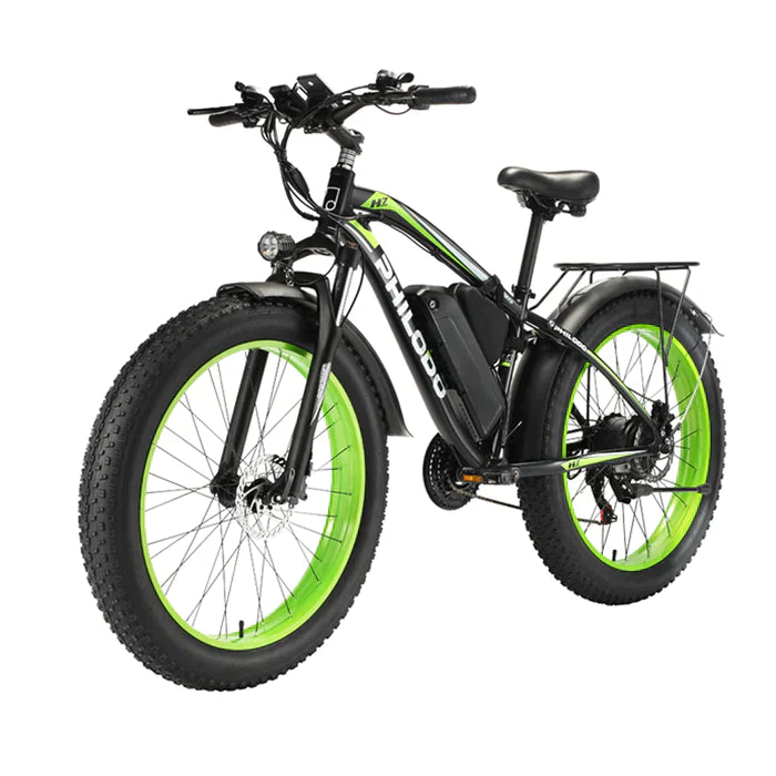 PHILODO H7 Pro All-Terrain Electric Fat Bike 26 Inch - Pogo Cycles available in cycle to work