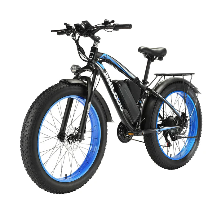 PHILODO H7 Pro All-Terrain Electric Fat Bike 26 Inch - Pogo Cycles available in cycle to work