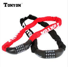 TONYON TY732 bicycle lock (five-digit password lock) - Pogo Cycles available in cycle to work