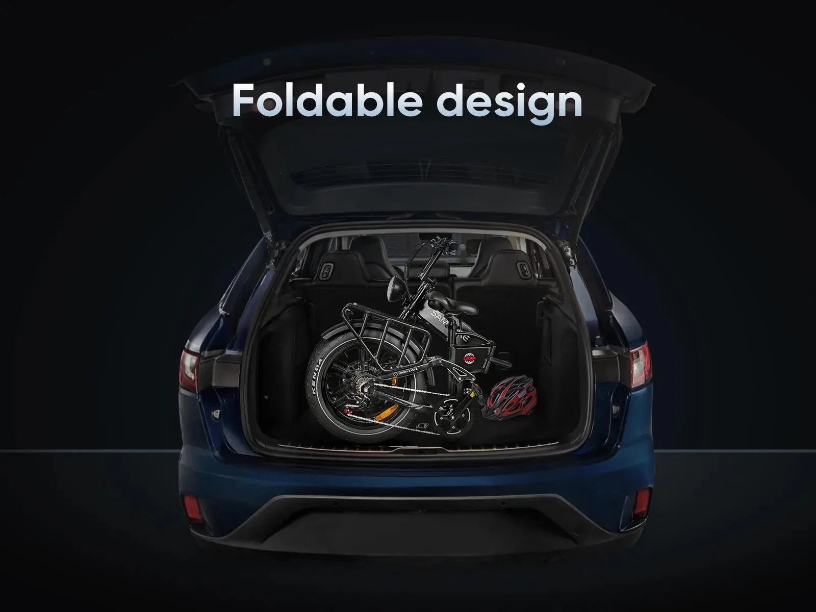 SAMEBIKE RS-A02 Electric Folding Bike - Pogo Cycles