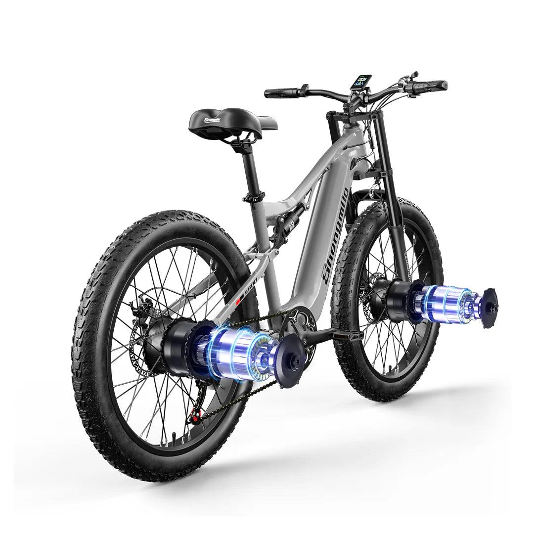 Shengmilo S600 2000W Dual Motor Electric Bike - Pogo Cycles