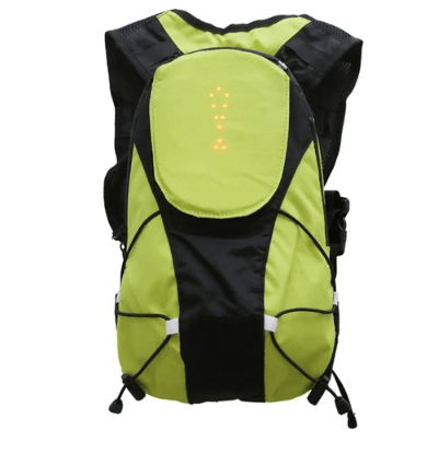Backpack with signal indicator for riding (30 days shipping) - Pogo Cycles available in cycle to work