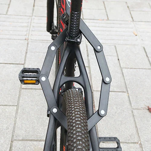 Bicycle/Bike Folding Lock - Anti Theft Heavy Duty locks For EBike/Scooter/Motorcycle - Pogo Cycles available in cycle to work