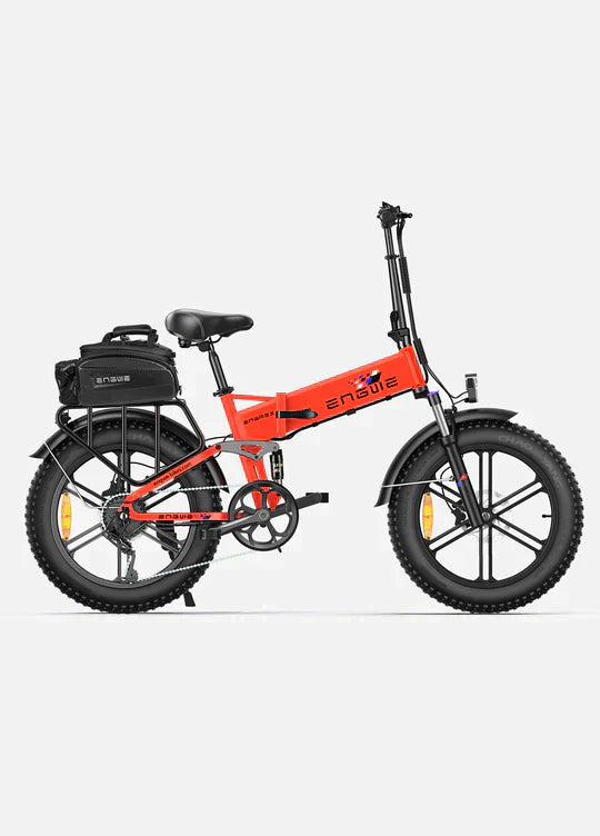 Engwe Engine X (upgraded) with mudguards and light - Pogo Cycles available in cycle to work
