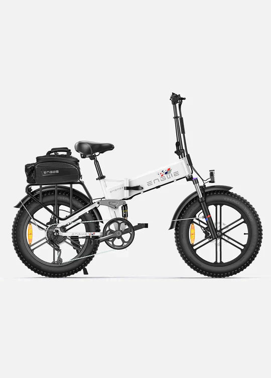 Engwe Engine X (upgraded) with mudguards and light - Pogo Cycles available in cycle to work