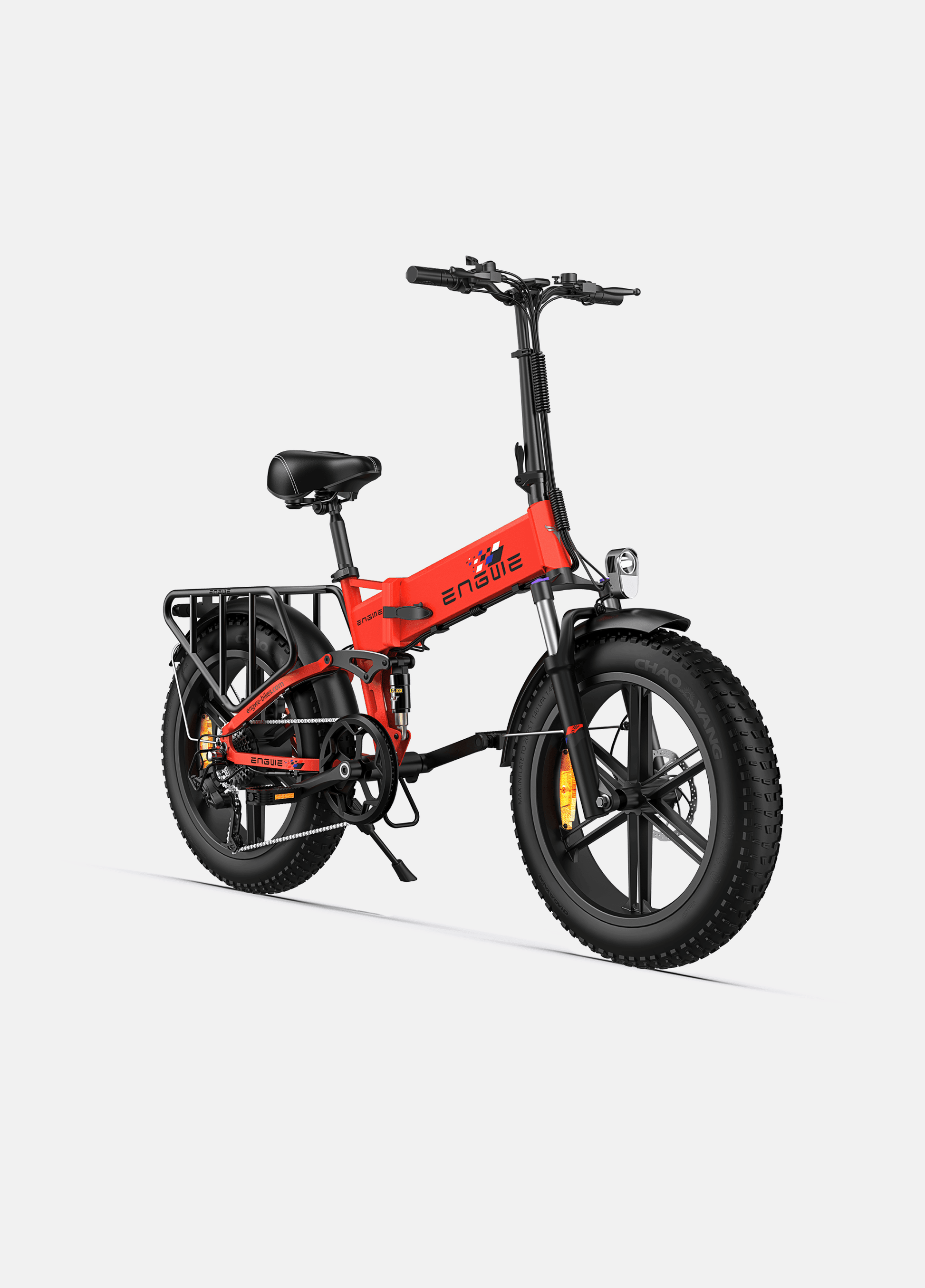 Engwe Engine X (upgraded) with mudguards and light - Pogo Cycles available in cycle to work