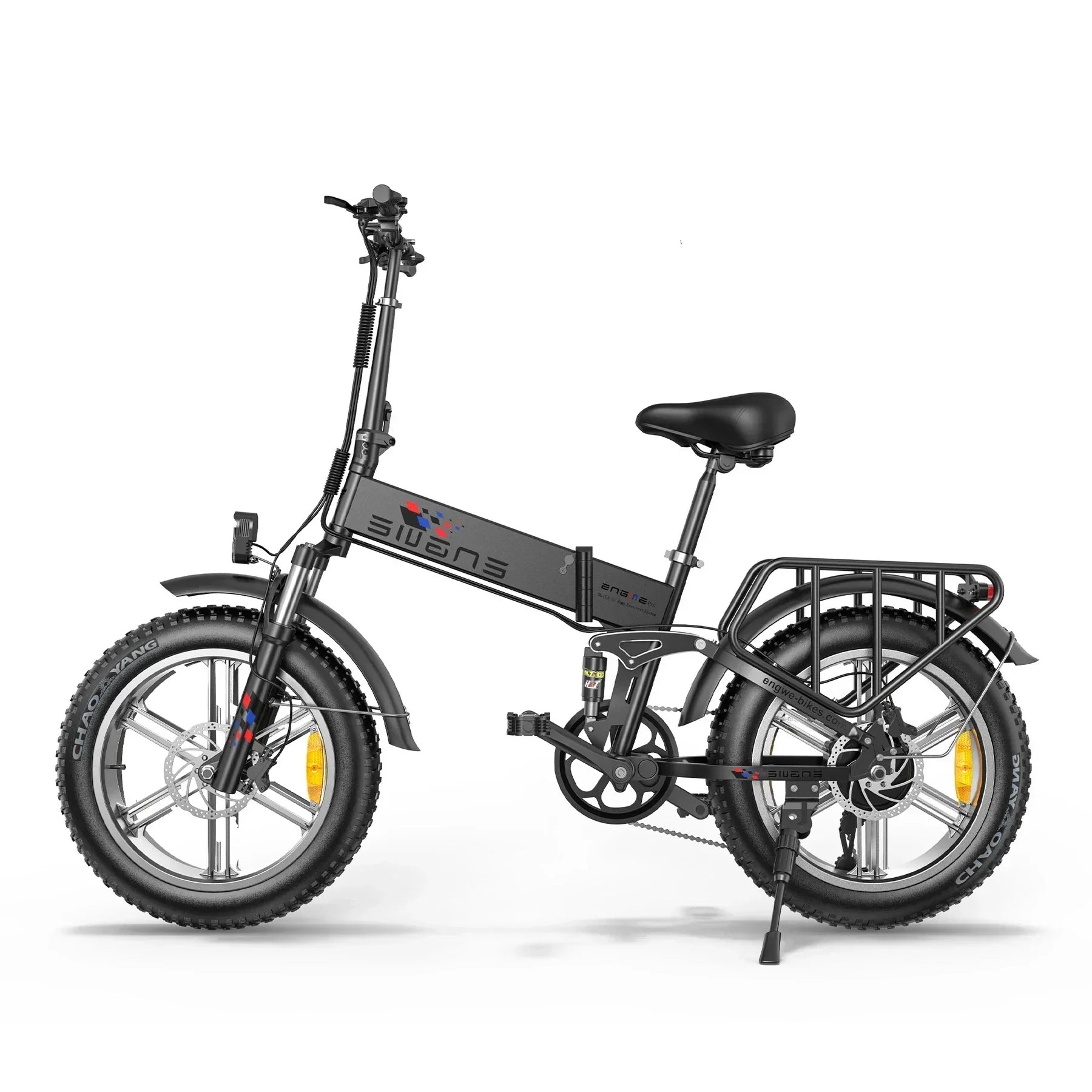 Engwe Engine X (upgraded) with mudguards and light - Pogo Cycles available in cycle to work