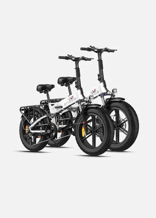 Engwe Engine X (upgraded) with mudguards and light - Pogo Cycles available in cycle to work