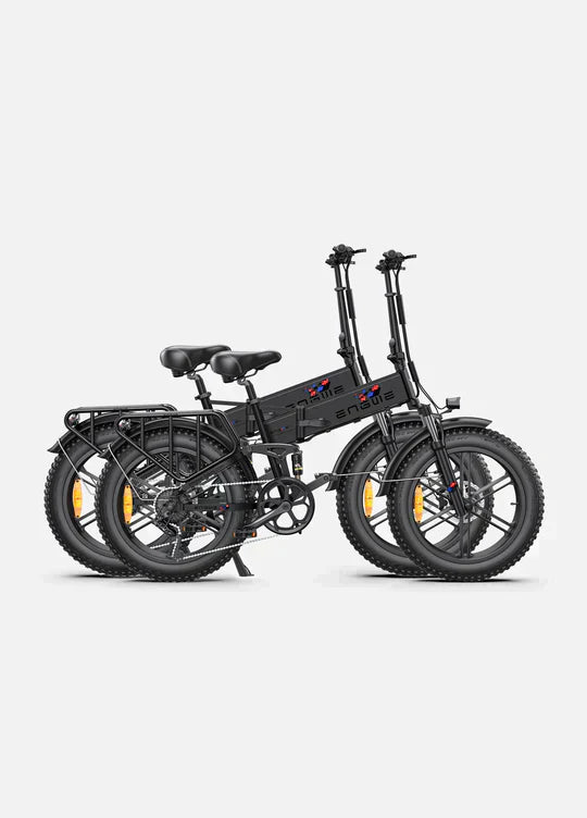 Engwe Engine X (upgraded) with mudguards and light - Pogo Cycles available in cycle to work