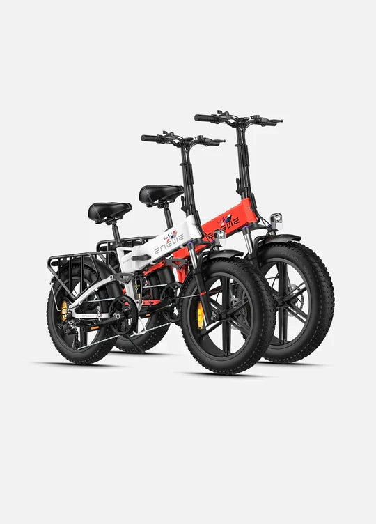 Engwe Engine X (upgraded) with mudguards and light - Pogo Cycles available in cycle to work
