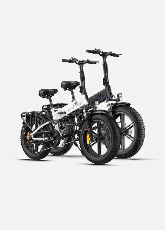 Engwe Engine X (upgraded) with mudguards and light - Pogo Cycles available in cycle to work