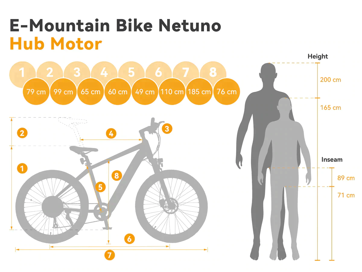 ESKUTE Netuno Electric Bicycle - Pogo Cycles available in cycle to work