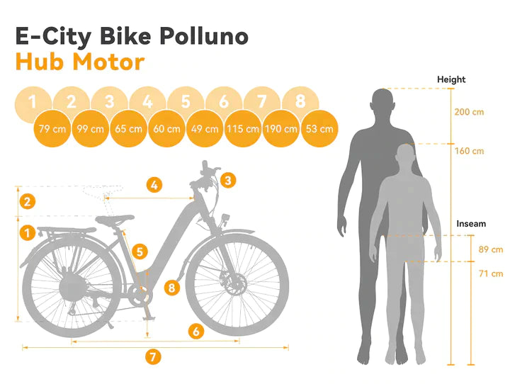 ESKUTE Polluno Electric Bicycle - Pogo Cycles available in cycle to work