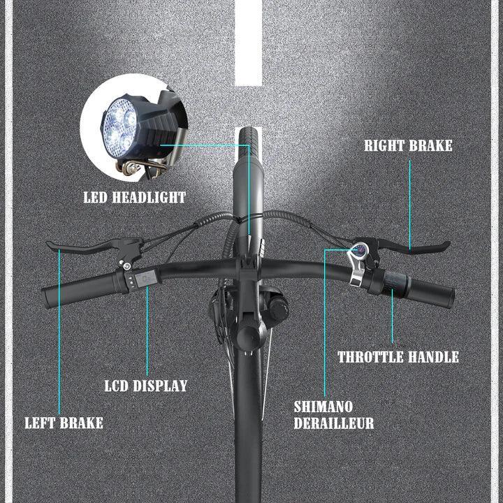 ESKUTE Wayfarer Electric City Bicycle - Pogo Cycles available in cycle to work