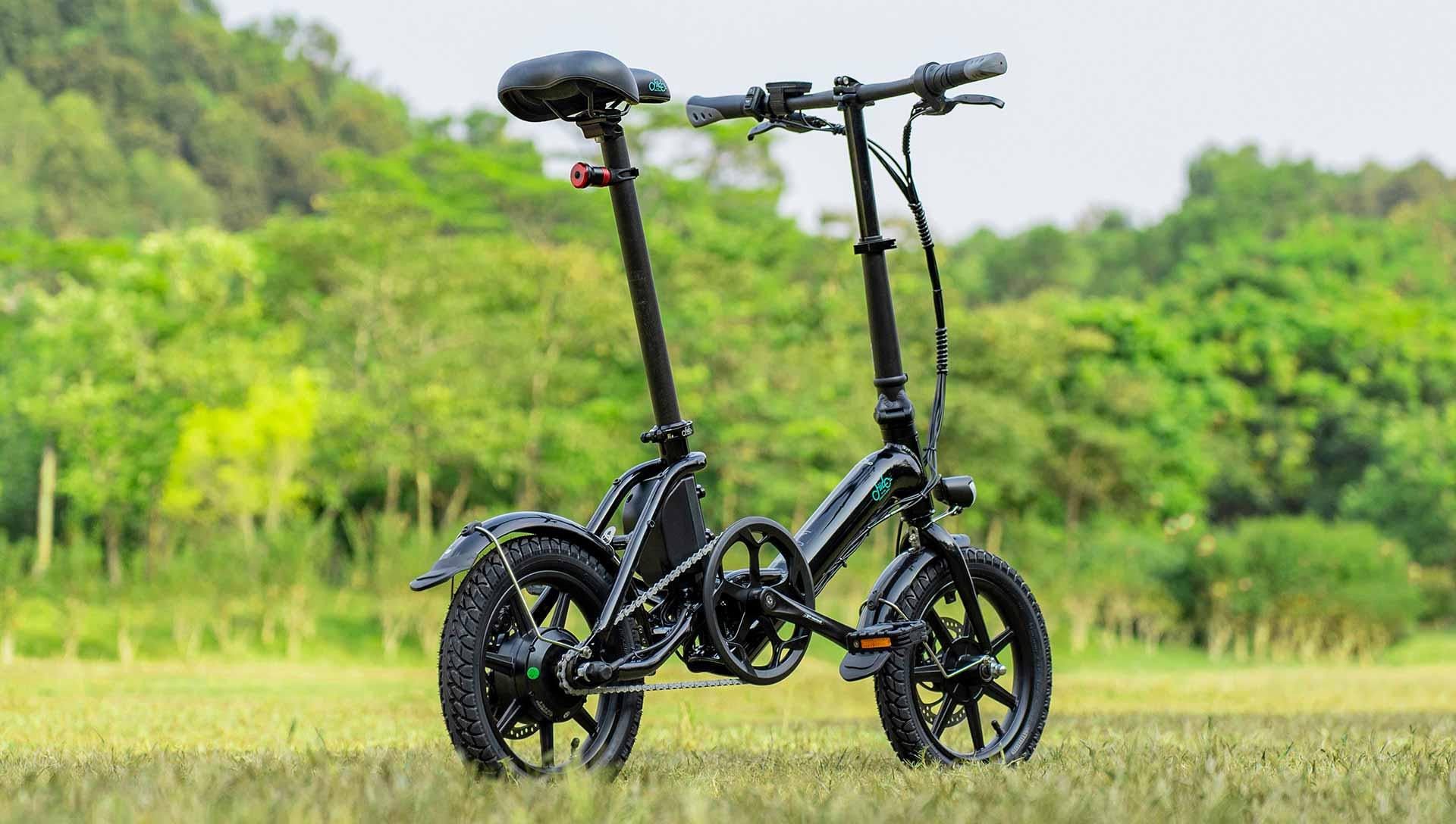 FIIDO D3 PRO Electric Bike with mudguard and light - Pogo Cycles available in cycle to work