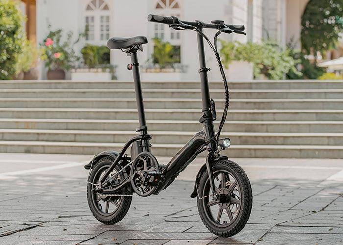 FIIDO D3 PRO Electric Bike with mudguard and light - Pogo Cycles available in cycle to work