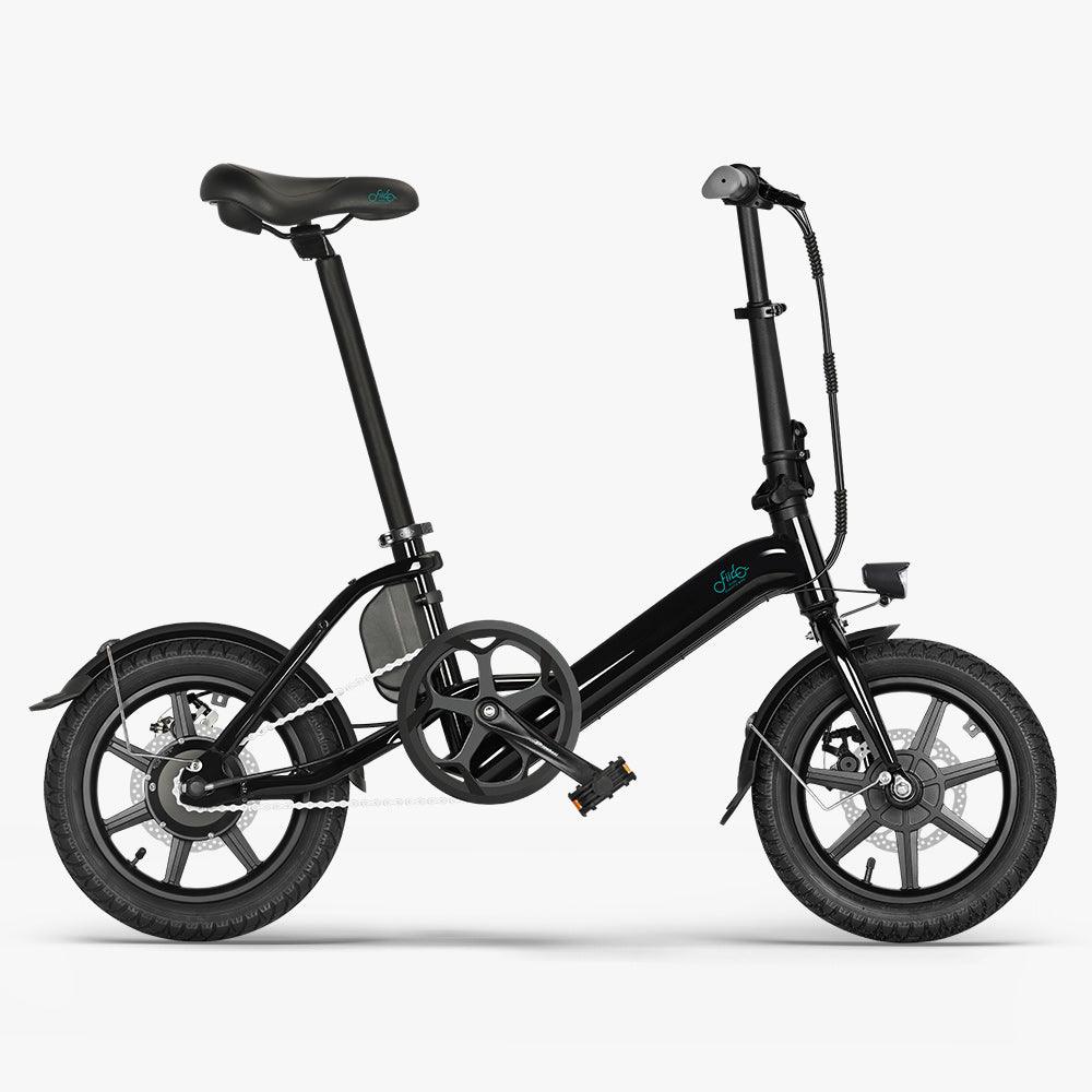 FIIDO D3 PRO Electric Bike with mudguard and light - Pogo Cycles available in cycle to work