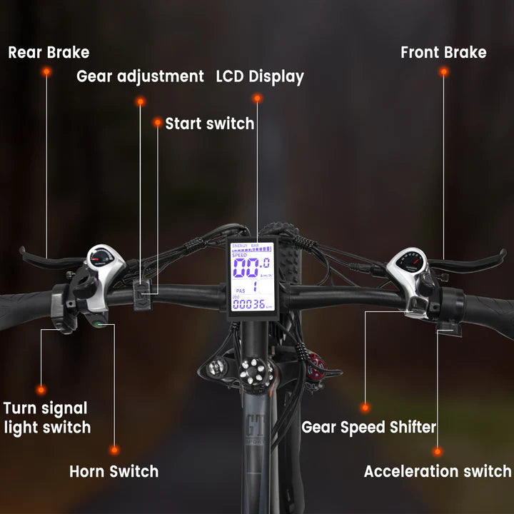 GUNAI GN88 Dual Motor Electric Mountain Bike- Pre Order expected in September - Pogo Cycles available in cycle to work
