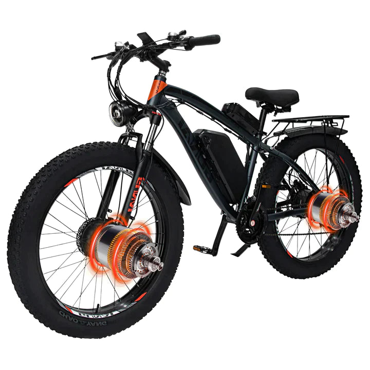 GUNAI GN88 Dual Motor Electric Mountain Bike- Pre Order expected in September - Pogo Cycles available in cycle to work