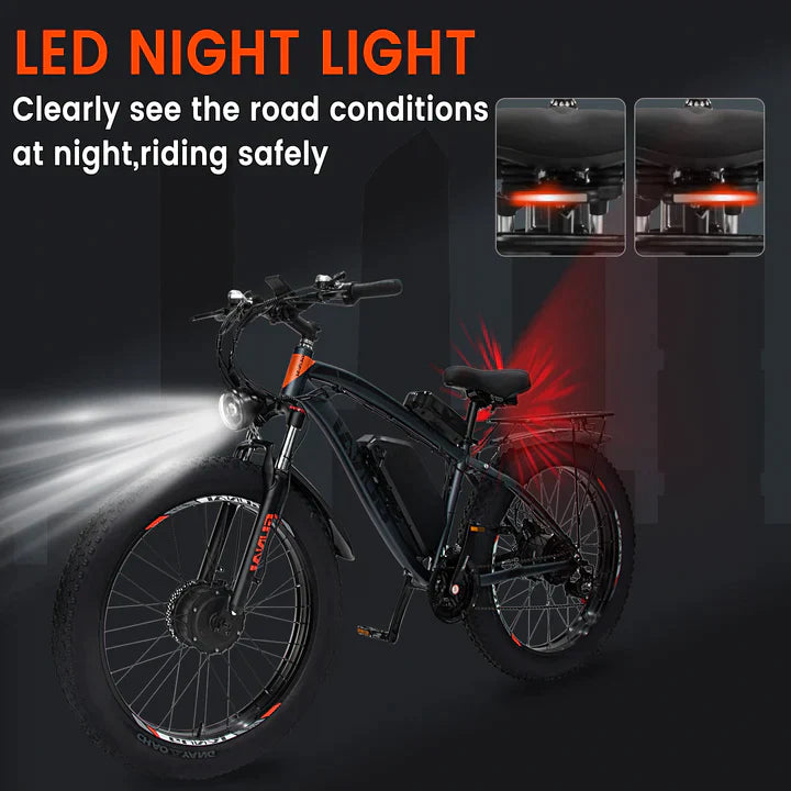 GUNAI GN88 Dual Motor Electric Mountain Bike- Pre Order expected in September - Pogo Cycles available in cycle to work