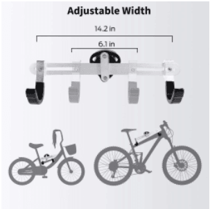 Indoor Bike Wall-Mount Holder Stand/ Rack - Pogo Cycles available in cycle to work